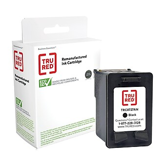 TRU RED™ Remanufactured Black Standard Yield Ink Cartridge Replacement for HP 27 (C8727AN)