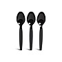 Perk™ Polystyrene Spoon, Heavy-Weight, Black, 100/Pack (PK56395)~#|#~s1165055_sc7