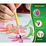 Crayola Oval Pan Watercolors, Assorted Colors, 16-Count (53-0160)~#|#~s1165639_sc7
