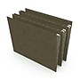 Staples® 100% Recycled Hanging File Folders, Stright Cut, Letter Size, Standard Green, 25/Box (ST521229/521229)~#|#~s1166143_sc7