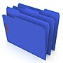 Staples Reinforced Classification Folder, Letter Size, 2″ Expansion, Blue Pressboard, Durable Construction, 50/Box~#|#~s1166160_sc7