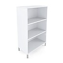 ESSENTIALS™  3 SHELF 45″H BOOKCASE, WHITE