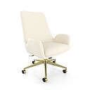 MIDMOD™  FABRIC MANAGER CHAIR, CREAM