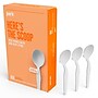 Perk™ Polystyrene Soup Spoon, Heavy-Weight, White, 100/Pack (PK56404)~#|#~s1166466_sc7