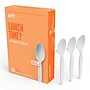 Perk™ Polystyrene Spoon, Heavy-Weight, White, 100/Pack (PK56405)~#|#~s1166497_sc7