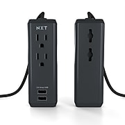 NXT Technologies™ 8 ft. Extension Cord, 2 Outlet, Black (NX56820)
