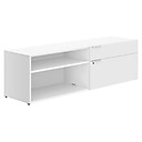 WORKPLACE2.0™ 1 SHELF 20″H LAMINATE LOW CREDENZA, RIGHT DRAWER