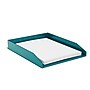 TRU RED™ Front Load Stackable Plastic Letter Tray, Teal (TR55258)~#|#~s1167174_sc7