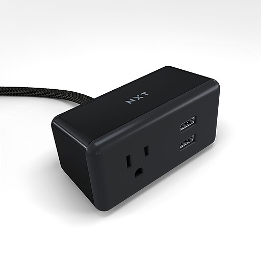 NXT Technologies™ 5' Extension Cord, 2Outlet, Black (NX56823) Staples