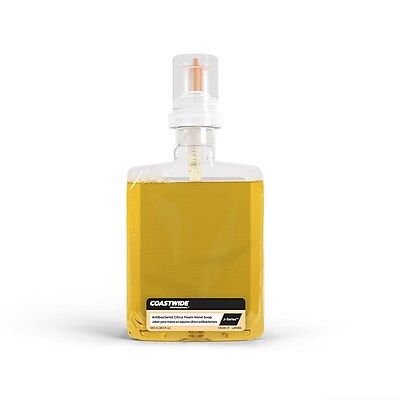 Coastwide Professionalâ?¢ J-Series Antibacterial Foam Hand Soap, Citrus, 1200 mL, 2/Carton (CWJSR-CIT)