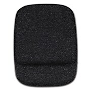 Staples Mouse Pad with Gel Wrist Rest, Black (53326)