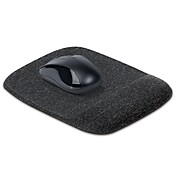 Staples Mouse Pad with Gel Wrist Rest, Black (53326)