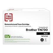 TRU RED™ Remanufactured Black Standard Yield Toner Cartridge Replacement for Brother TN730 (TN730)