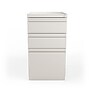 Staples Heavy Duty 3 Drawer Mobile Pedestal File Cabinet with Wheels, Putty~#|#~s1171095_sc7