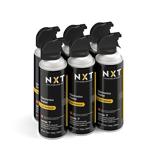 NXT Technologies™ Electronics Air Duster, 10 Oz., 6/Pack (NX57584) at