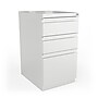 Staples Heavy Duty Mobile Pedestal File Cabinet with Wheels, 3 Drawer, Grey~#|#~s1171781_sc7