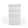 Staples Heavy Duty Mobile Pedestal File Cabinet with Wheels, 3 Drawer, Grey~#|#~s1171782_sc7