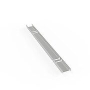 Staples Brand Lateral Front to Back File Rails, Silver, 4/Pk (H519495)