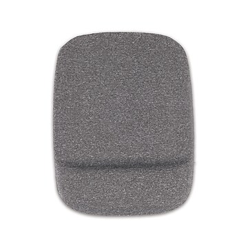 Staples Mouse Pad with Gel Wrist Rest, Gray