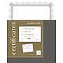Southworth Premium Spiro Design Certificates, 8.5" x 11", White/Silver, 15/Pack (CTP2W)~#|#~s1172949_sc7