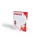 Staples 8.5" x 11" 3-Hole Punched Copy Paper, 20 lbs., 92 Brightness, 500/Ream (221192)~#|#~s1174178_sc7