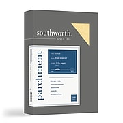Southworth Parchment Specialty Multipurpose Paper, 24 Lbs., 8.5" x 11", Gold, 500/Box (994C)