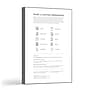 Southworth 8.5"W x 11"L Cover Paper, 65 lbs., Linen Finish, 100/Box (Z550CK)~#|#~s1175025_sc7