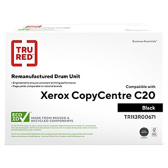 TRU RED™ Remanufactured Black Standard Yield Drum Unit Replacement for Xerox 113R00671 (113R00671)