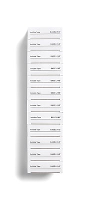 Baseline Invisible Tape, .75" x 27.77 yds, 12/Pack (BL58408)