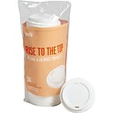 PERK™  PLASTIC HOT CUP LID, 10/12/16 OZ., 50/PACK