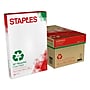 Staples 30% Recycled 11" x 17" Copy Paper, 20 lbs., 92 Brightness, 500 Sheets/Ream, 5 Reams/Carton (112390)~#|#~s1177674_sc7