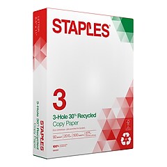 Staples 30% Recycled 8.5
