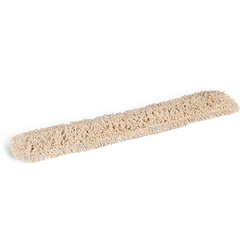 Coastwide Professional™ CutEnd Dust Mop Head, Cotton, 48" x 5", White
