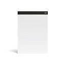 TRU RED™ HEAVYWEIGHT PAD, LETTER, WHITE, WIDE-RULED
