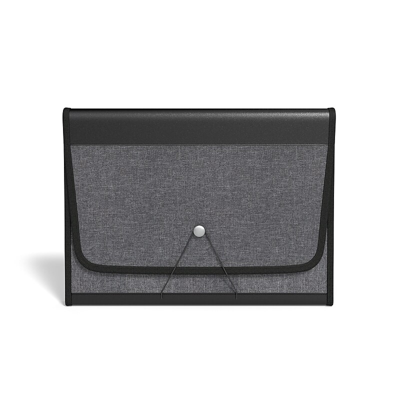 TRU RED Accordion File, 7-Pocket, Letter Size, Black (TR51821) image 1
