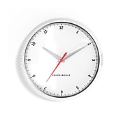 Union & Scale™ Essentials Wall Clock, Plastic, 9.5"