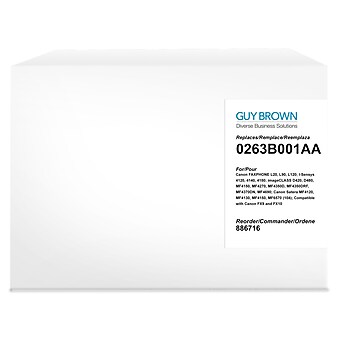 Guy Brown Remanufactured Black Standard Yield Toner Cartridge Replacement for Canon 104 (0263B001)