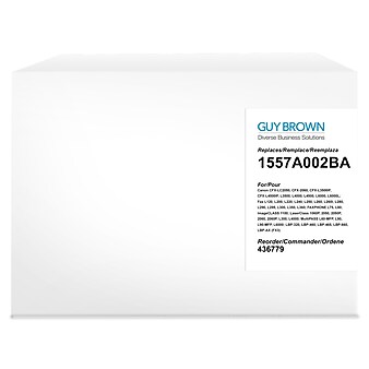 Guy Brown Remanufactured Black Standard Yield Toner Cartridge Replacement for Canon FX-3 (1557A002)