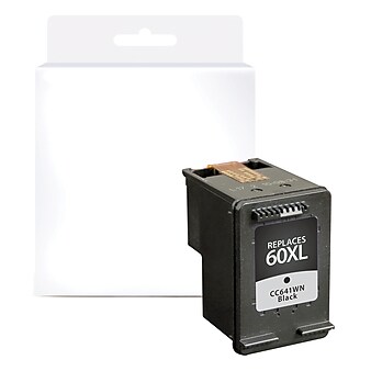 Guy Brown Remanufactured Black High Yield Ink Cartridge Replacement for HP 60 Ink (CC641WN)