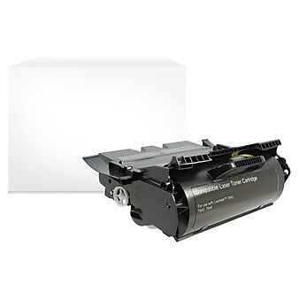 Guy Brown Remanufactured Black High Yield Toner Cartridge Replacement for Lexmark T640 (64015HA)