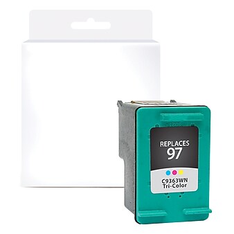 Guy Brown Remanufactured Tri-Color Standard Yield Ink Cartridge Replacement for HP 97 (C9363WN)