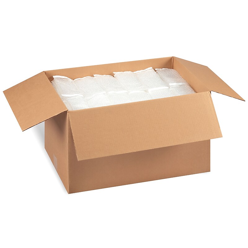 4" x 7.5" Self-Seal 3/16" Bubble Bags, 500/Carton (ST53980) image 1