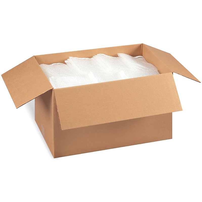 7" x 8.5" Self-Seal 3/16" Bubble Bags, 250/Carton (ST53979) image 1