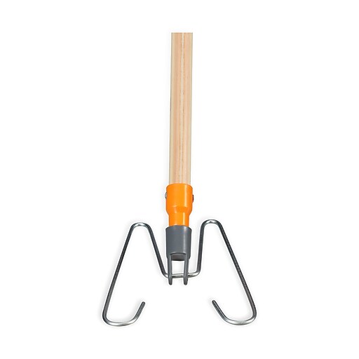 Coastwide Professional™ 53" Wedge Dust Mop Frame and Handle, Wood