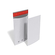 TRU RED™ 6.75" x 9" Self-Sealing Bubble Mailer, #0, White, 25/Carton (TR56608B)