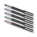 TRU RED™  Rollerball Pens, Fine Point, Assorted Colors, 5/Pack (TR57319)