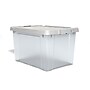 Iris 20 Qt. Latch Lid Storage Bin, Clear (270018/250296)~#|#~s1179864_sc7