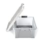 Staples 46.8 Qt. Storage Bin with Latching Lid, Plastic, Clear (250279)~#|#~s1179878_sc7