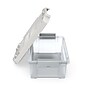 Staples 12 Qt. Latch Lid Storage Bin, Clear (TR58304)~#|#~s1179902_sc7