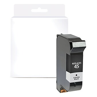 Guy Brown Remanufactured Black Standard Yield Ink Cartridge Replacement for HP  45 (51645A)